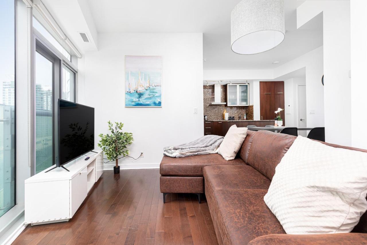 Downtown Toronto Condo Mins From Scotiabank Arena, Tiff, Cn Tower, Union, Mtcc Zewnętrze zdjęcie