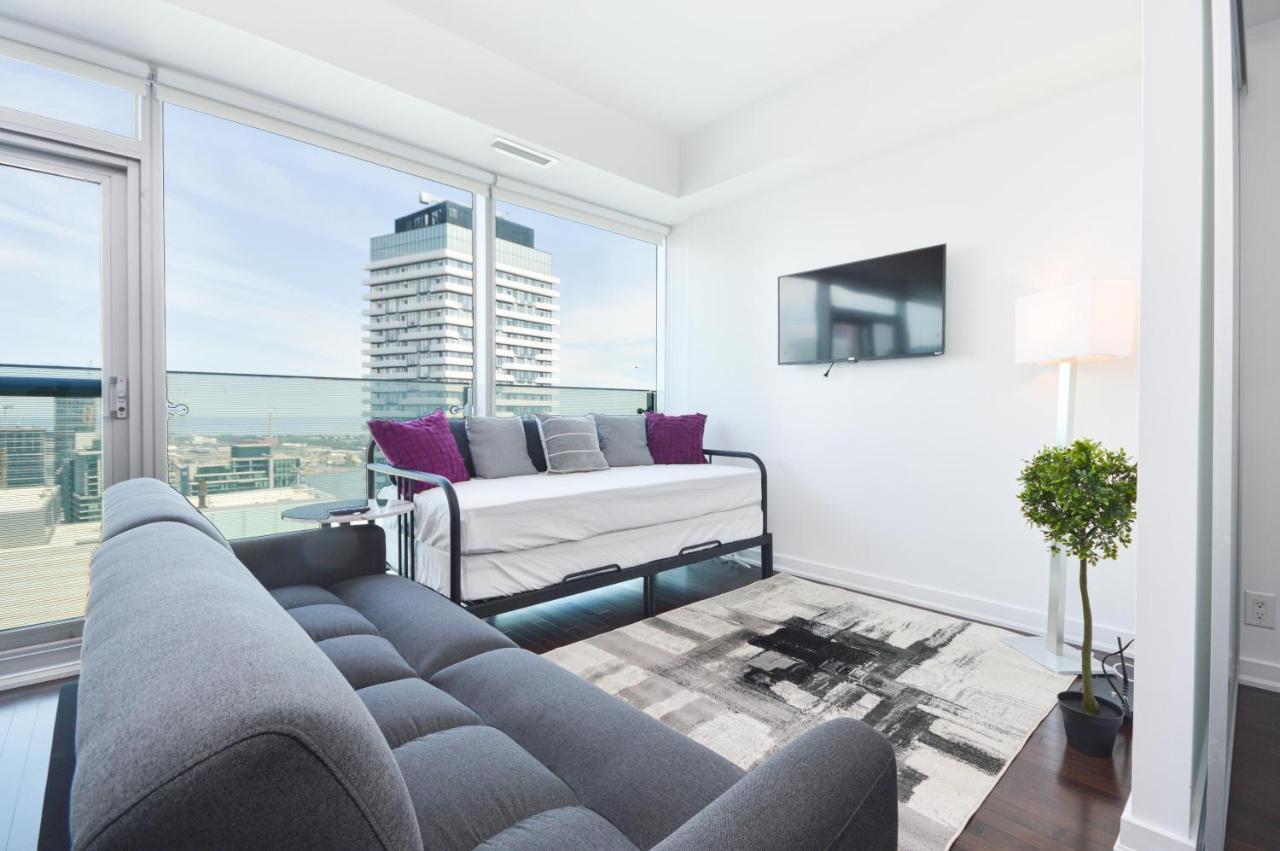 Downtown Toronto Condo Mins From Scotiabank Arena, Tiff, Cn Tower, Union, Mtcc Zewnętrze zdjęcie