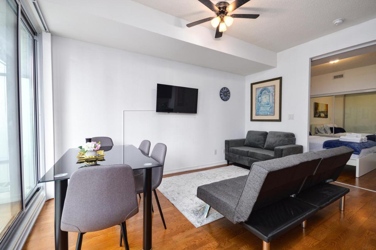 Downtown Toronto Condo Mins From Scotiabank Arena, Tiff, Cn Tower, Union, Mtcc Zewnętrze zdjęcie